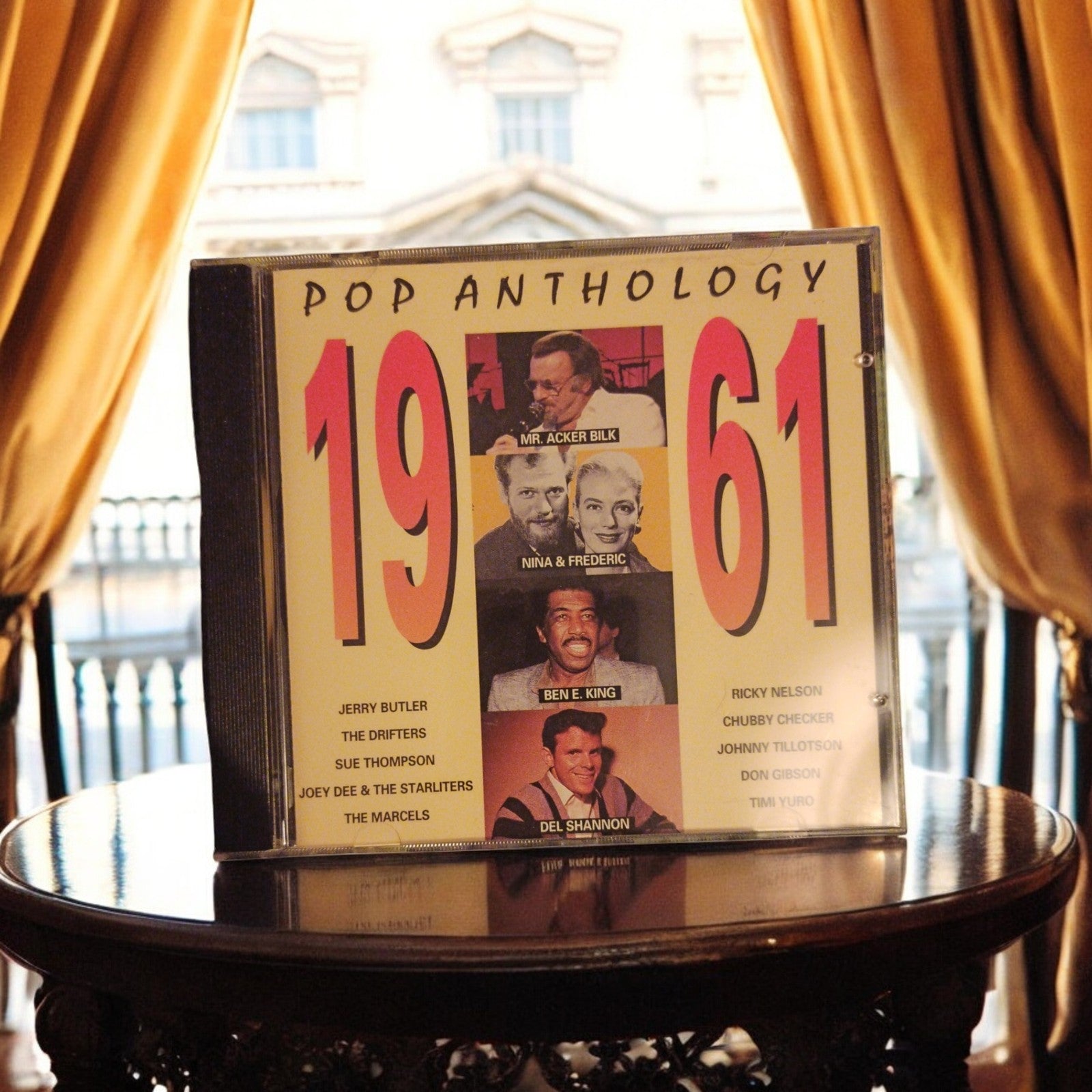 CD Anthologie Pop 1961 Compilation Vintage | Classiques Année 60 Pop Rock