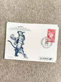 Lettre souvenir philatélique La Poste 1997 Le Chat Botté timbre 3,00F France