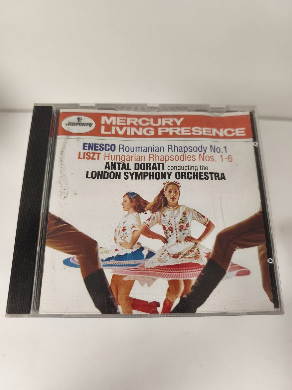 CD Enesco Liszt Rhapsodies Antal Dorati London Symphony Mercury Living Presence