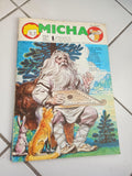 Ancien journal Micha vintage 1986 rétro illustré enfant collection France