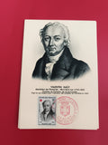 Carte premier jour Valentin Haüy timbre France 1953 philatélie oblitération roug