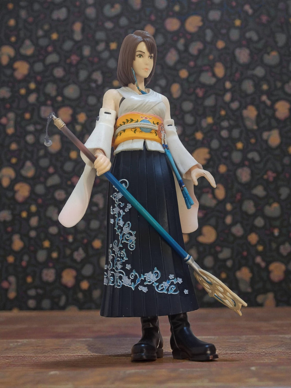 Figurine Yuna Final Fantasy X Kotobukiya ARTFX rétro vintage articulée