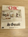 Vinyle 45 tours Chic Le Freak Savoir Faire pochette photo groupe Atlantic