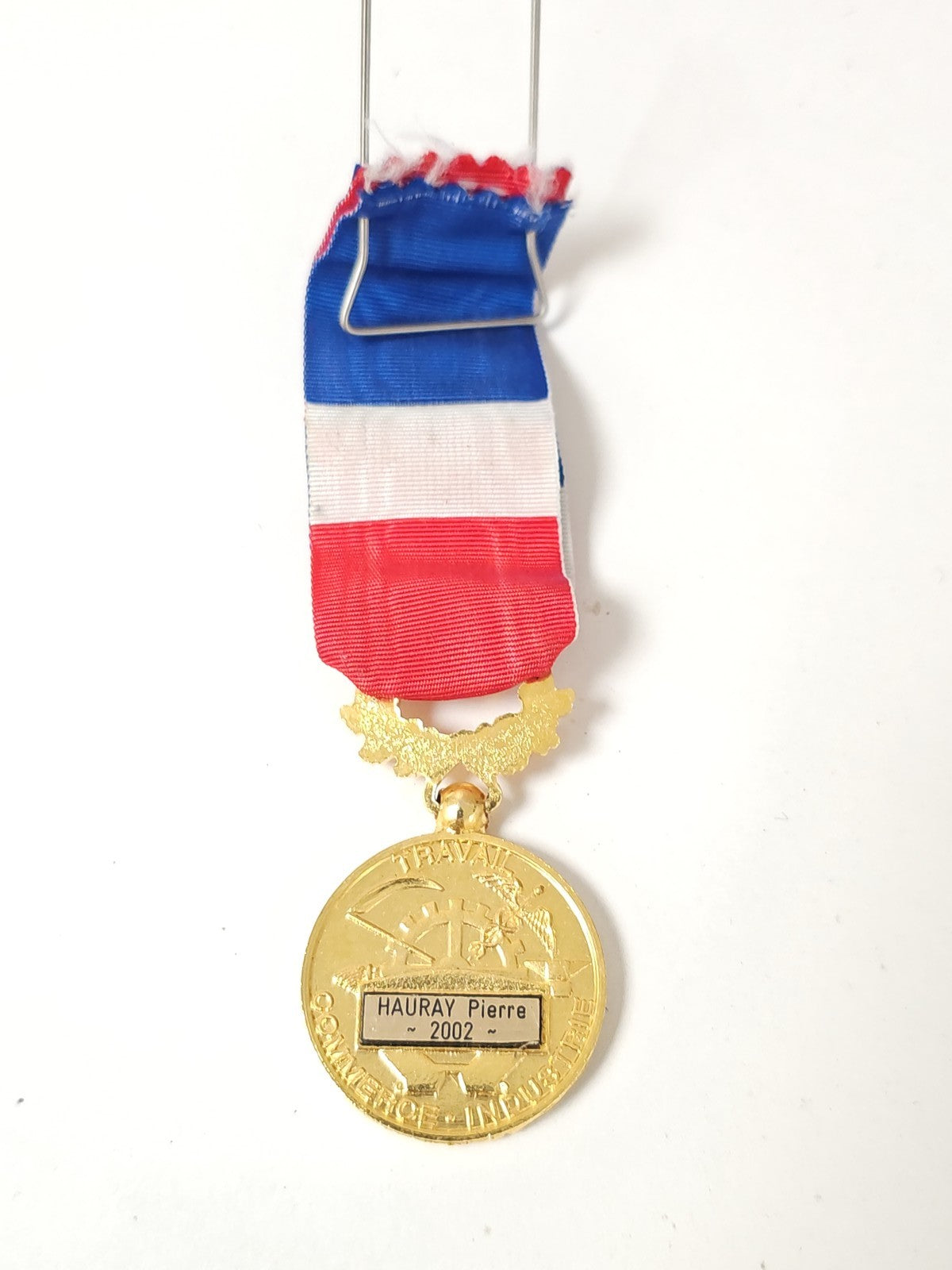 Vintage old medal of honor of labor for collector decoration re