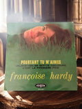 Vinyle 45T Françoise Hardy Disques Vogue EPL 8221 ancien vintage chanson françai