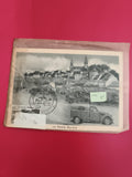 Carte postale oblitérée La Poste Rurale 1955 Citroën 2CV philatélie (Ref 1)