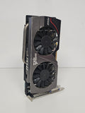 Carte graphique MSI Twin Fusion d'occasion non testée pour PC, vendue en l'état
