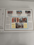 Feuillet CEF Histoire de France timbres 1971 Révolution Bastille Valmy