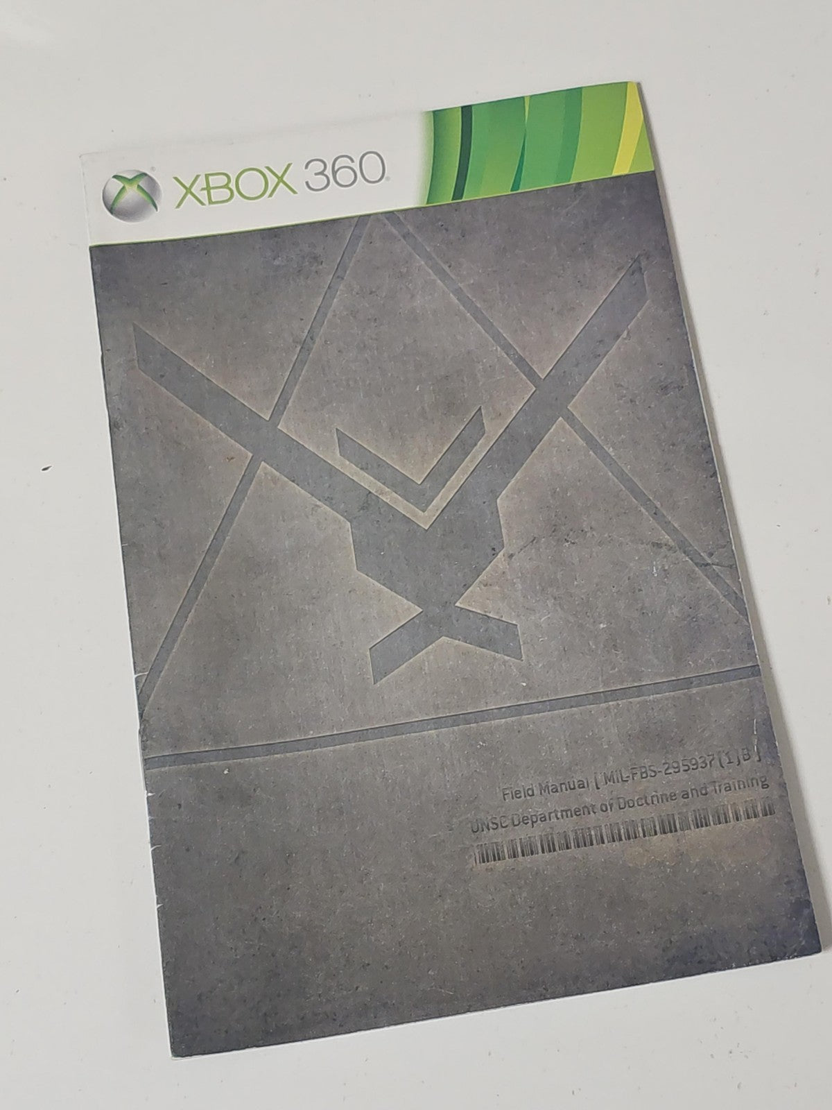 Notice d?origine Halo Reach Xbox ? Manuel papier officiel jeu vidéo Microsoft