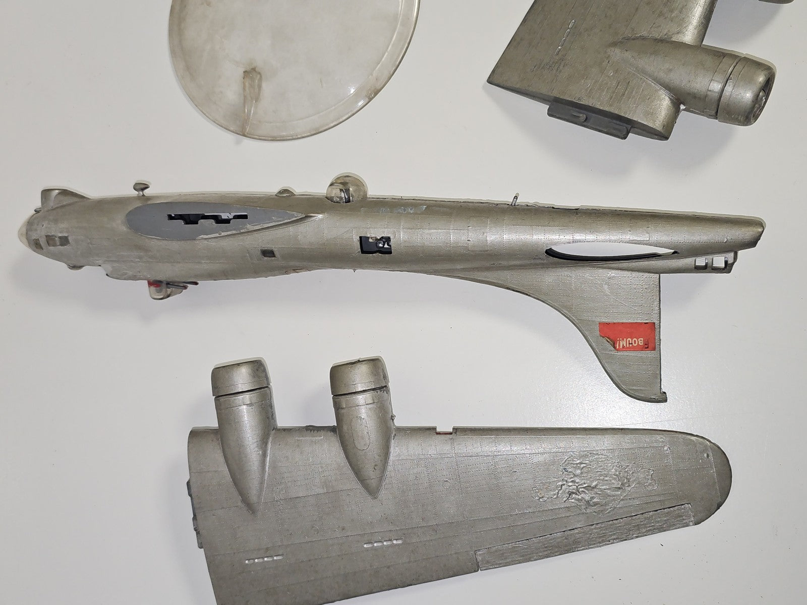 Maquette avion vintage Ancienne à restaurer, modèle ancien rare pour collectionn