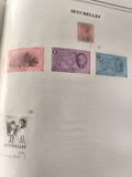 Timbres Seychelles lot x5, thématique, polychrome, philatélie, oblitérés