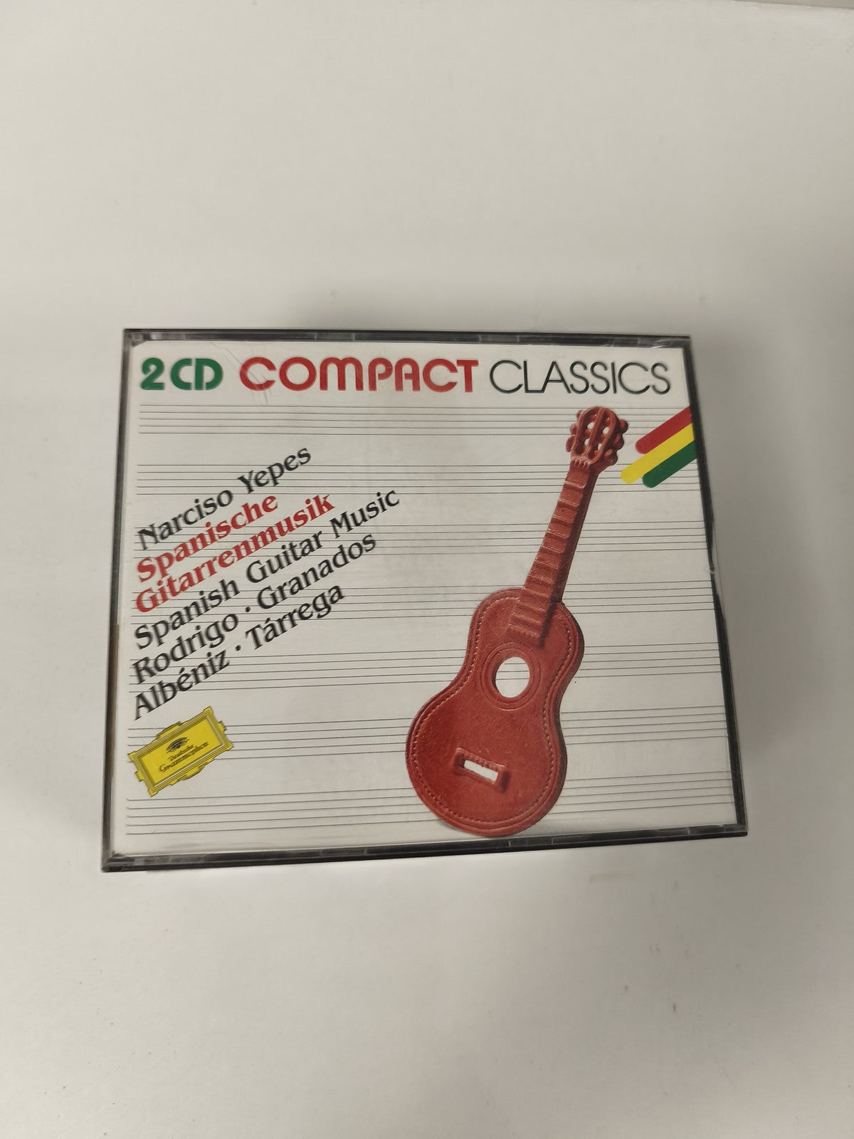 2CD Compact Classics Narciso Yepes Guitare Espagnole Rodrigo Granados Albéniz