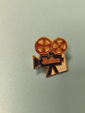 Vintage pin's cinéma Bolino caméra émaillée, collection film (ref 11)