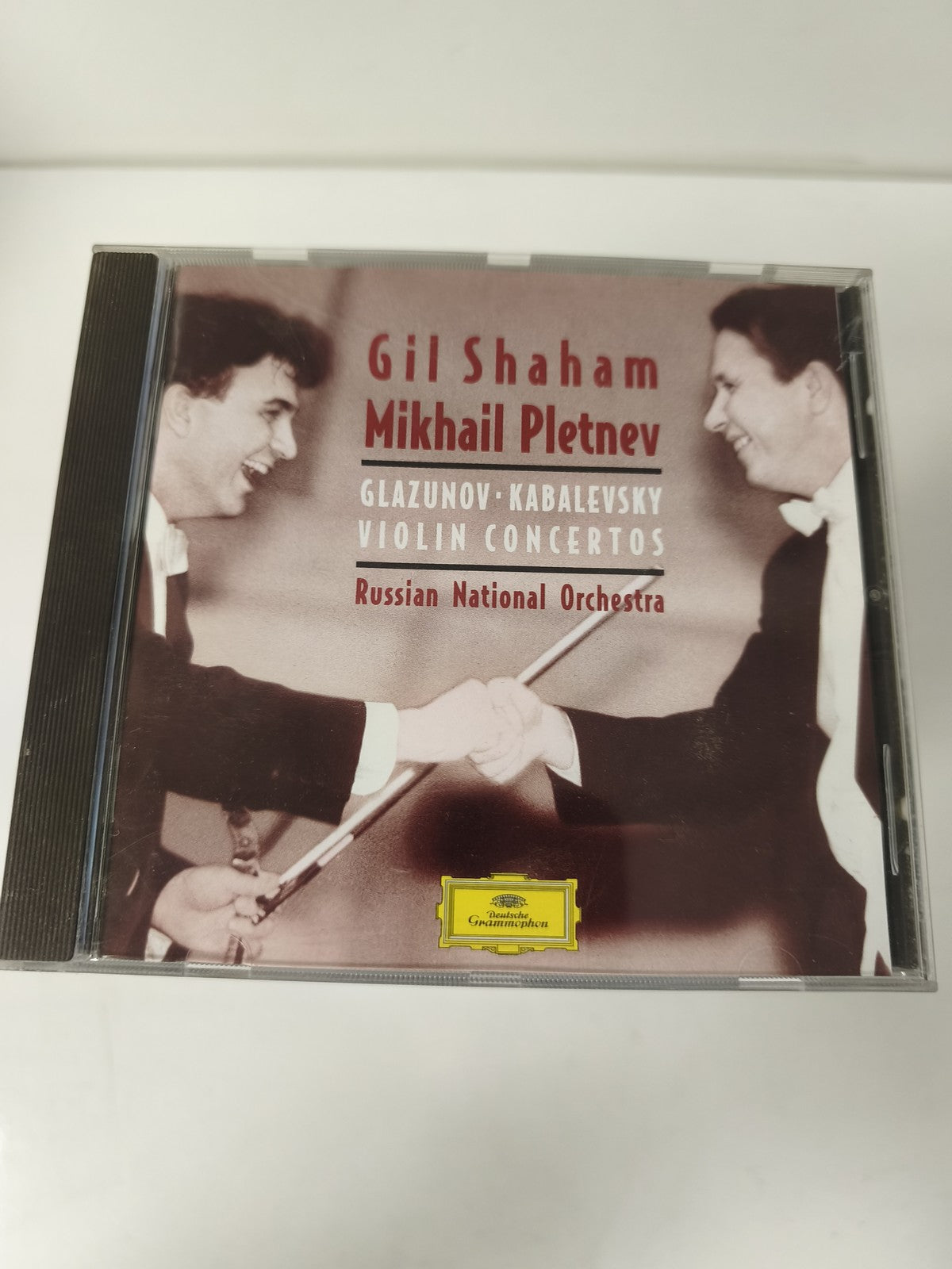 CD Gil Shaham Mikhail Pletnev Violin Concertos Glazunov Kabalevsky Orchestre Rus