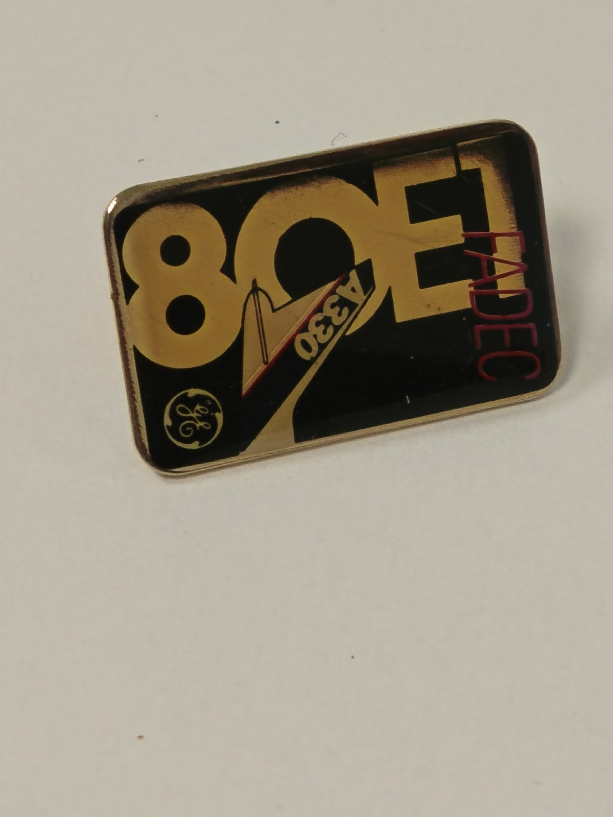 Vintage old retro pin for collector original advertising item