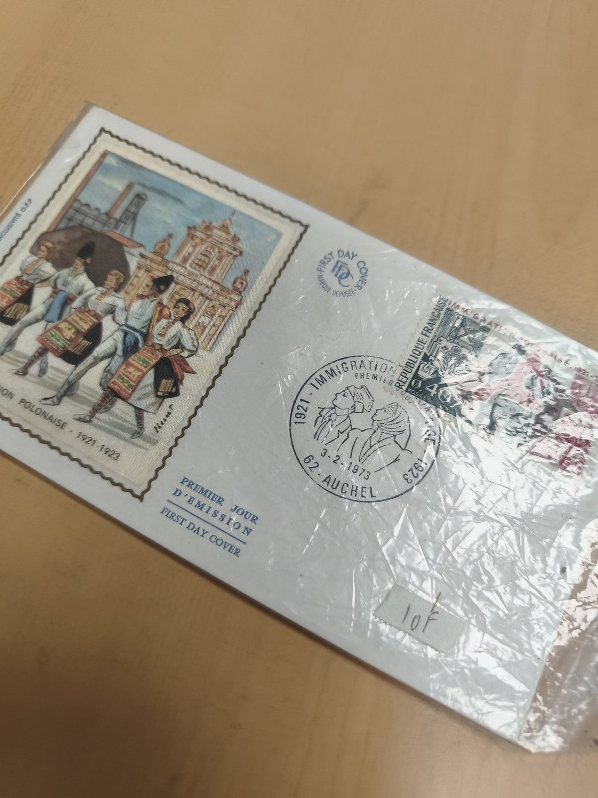 Enveloppe Premier Jour Immigration 1973 France, philatélie, First Day Cover