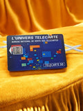 Carte téléphonique vintage Télécarte 50 L'Univers design années 90 puce France