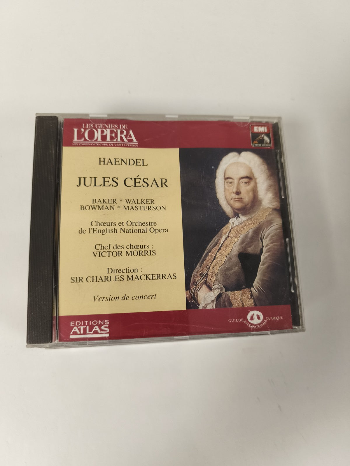 CD Haendel Jules César ? English National Opera ? Mackerras ? Opéra ? Occasion