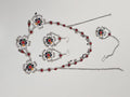 Parure ancienne fantaisie style berbère vintage, bijou ethnique rétro, collectio