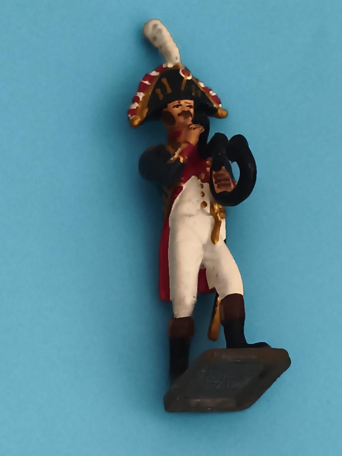 Figurine militaire plomb Napoléon Empire uniforme ancien soldat France