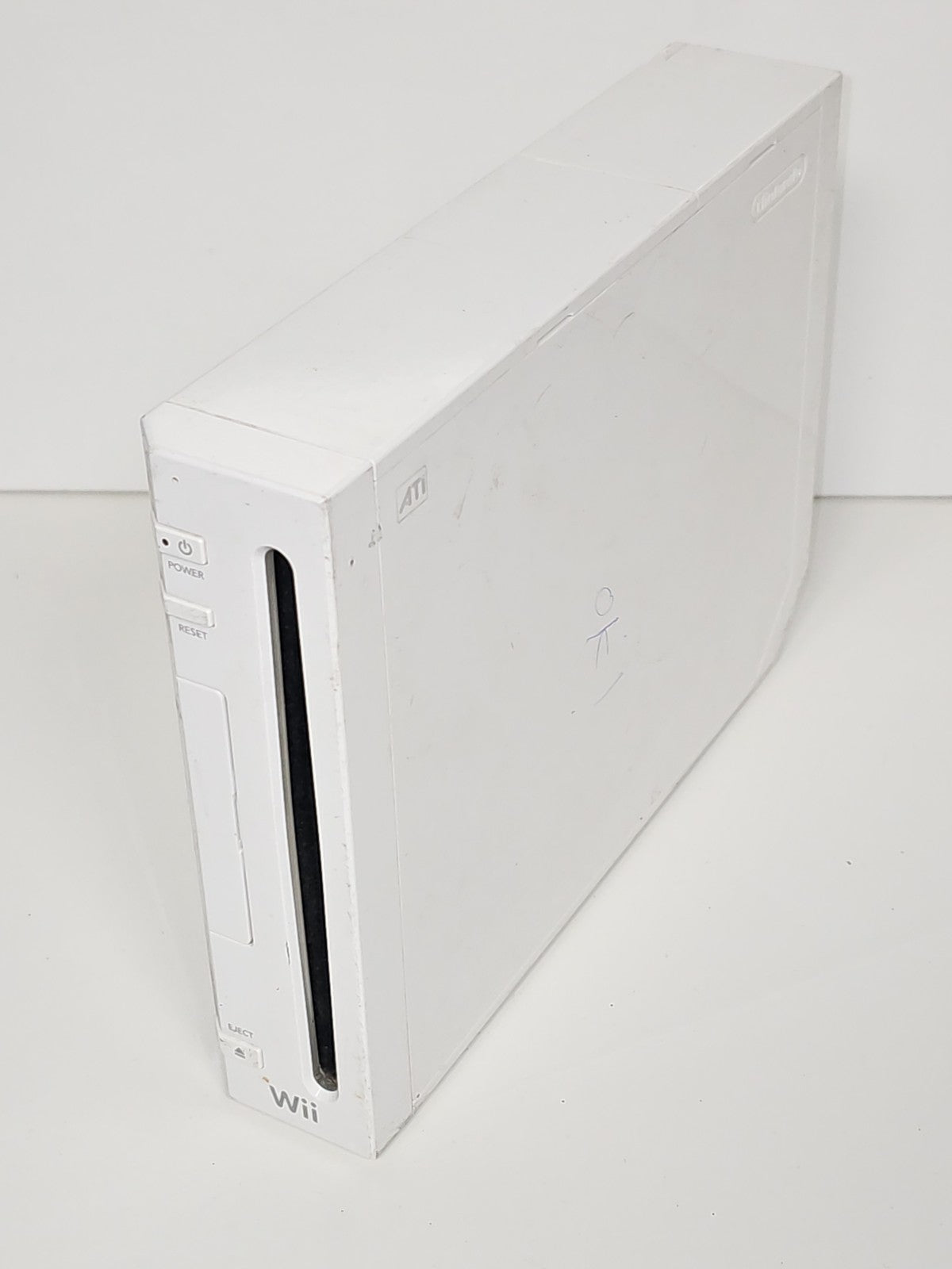 Console Nintendo Wii blanche originale Nintendo, unité seule sans câbles, foncti