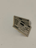 Pin's ancien rétro jeu de loto ? badge vintage collection années 80 90