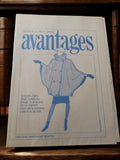 Patron couture ancien Avantages n°13 cape vintage, Anne-Marie Beretta rétro