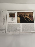 Feuillet philatélique CEF Pietà Villeneuve-lès-Avignon oblitéré, tirage limité