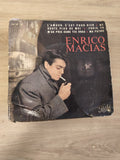 Vintage 45 tours Enrico Macias Pathé ? Pochette d?origine usée, chansons incluse