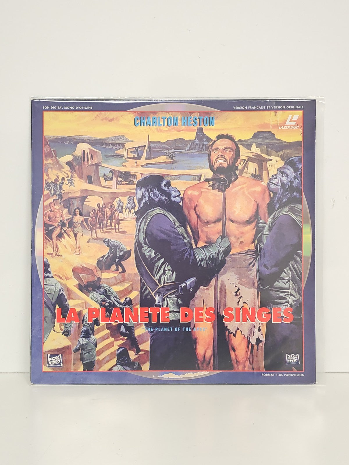 Laserdisc La Planète des Singes film science-fiction PAL version française