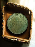 Jeton de casino vintage en métal - Pièce de collection unique