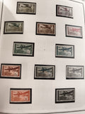 Timbres anciens Afrique Équatoriale Française neufs série Poste Aérienne avion