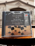 CD Brahms Sextet Trio Marlboro Festival Sony Serkin Op.36 Op.40 Classique