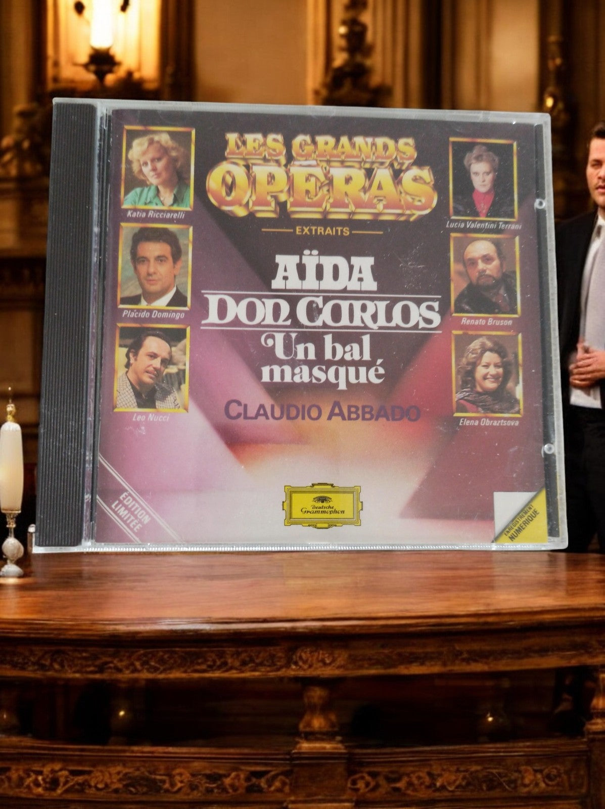 CD Les Grands Opéras Aida Don Carlos Un bal masqué Claudio Abbado vintage