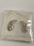 Paire boucles d'oreilles rétro anciennes, bijou vintage élégant pour collectionn