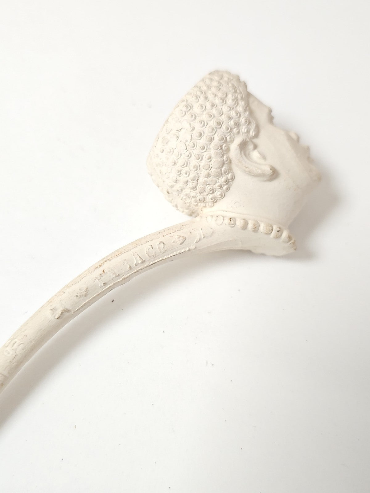 Pipe vintage en argile figurine africaine Geodewaagen Bon Fumeur ancienne collec