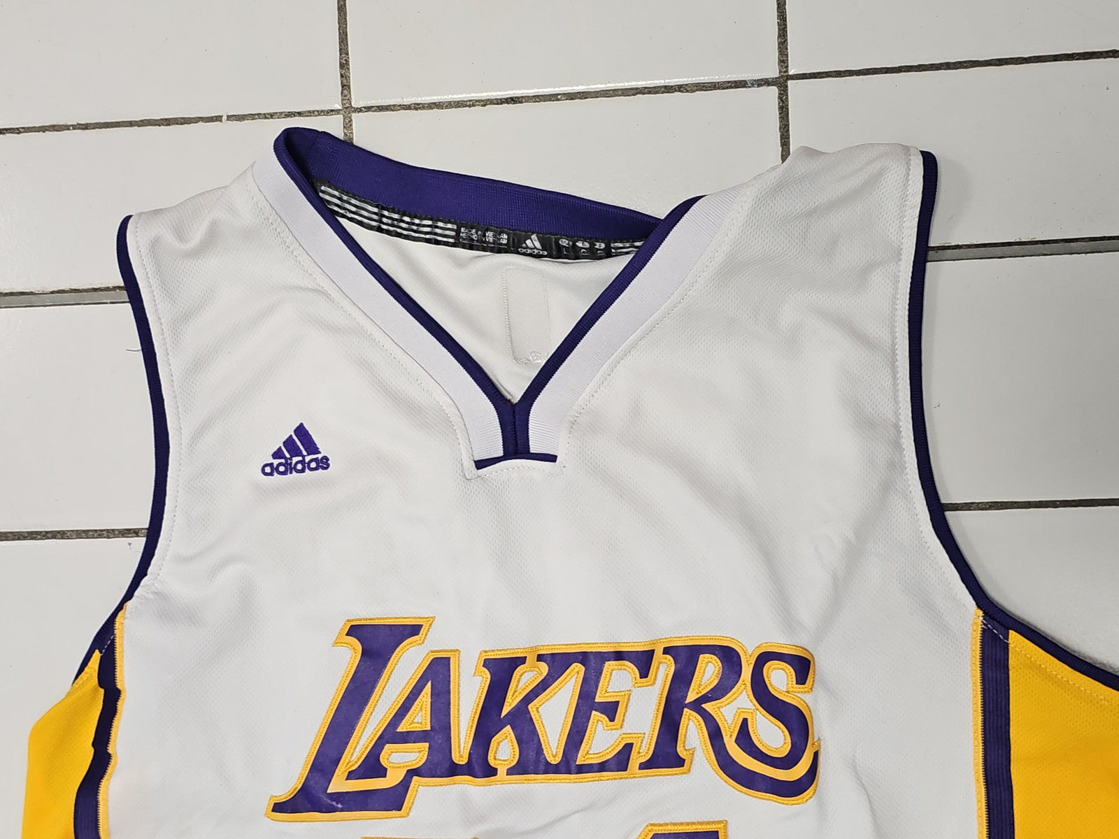Maillot basket Adidas NBA Lakers Kobe Bryant domicile homme taille L Los Angeles