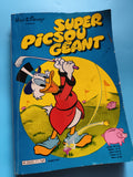 Livre Super Picsou Géant Walt Disney BD jeunesse couverture bleue Donald