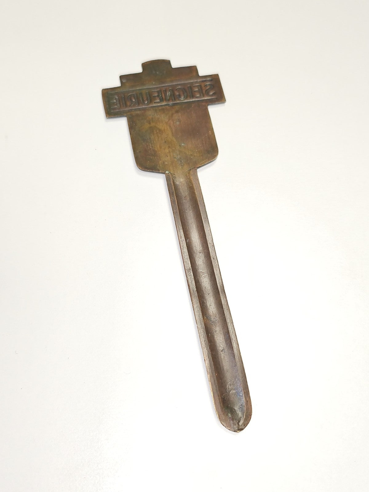 Ouvre-lettres ancien Seigneurie vintage, accessoire de bureau rétro collection