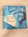 Vintage 45T Edith Piaf Columbia ? Soudain une Vallée, L?Homme à la Moto
