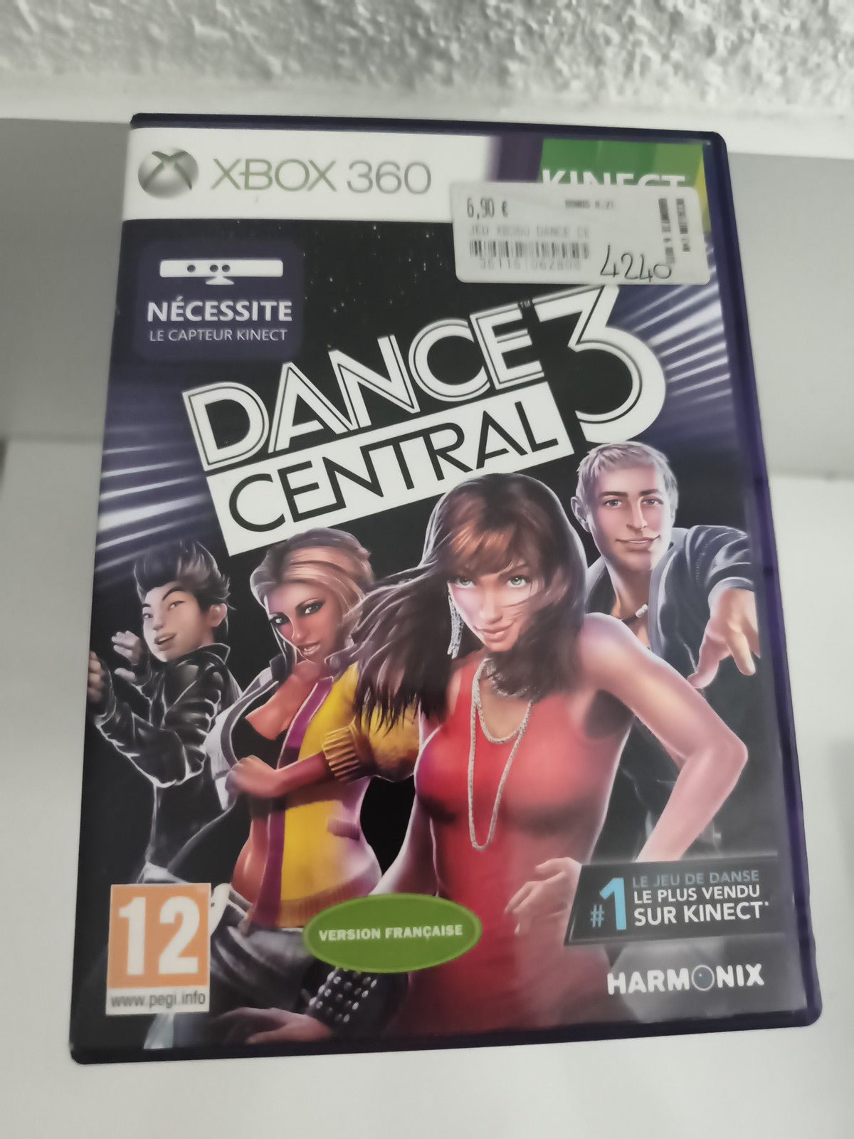 Jeu Xbox 360 Dance Central 3 Harmonix Kinect version française