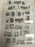 Lot timbres France oblitérés Amiens Poitiers Aliénor d'Aquitaine philatélie