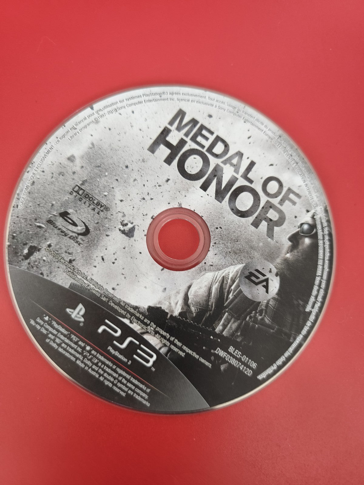 CD jeu Medal of Honor pour Sony PlayStation 3 PS3 - disque seul original