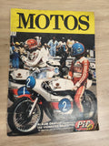 Vintage album Pif Gadget Motos ancien, incomplet, couverture illustrée Yamaha