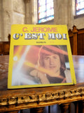 Vinyle 45 tours C. Jérôme C'est Moi vintage années 70 pochette jaune