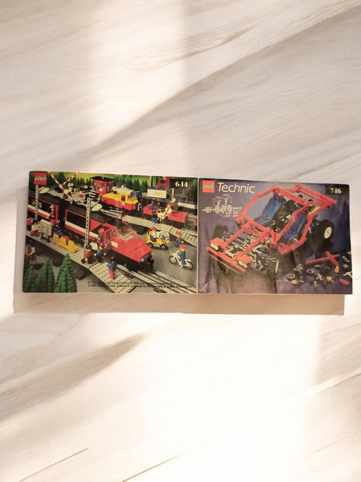 LEGO Technic Büchlein Vintage 80er Jahre Werbeanleitung alter Katalog