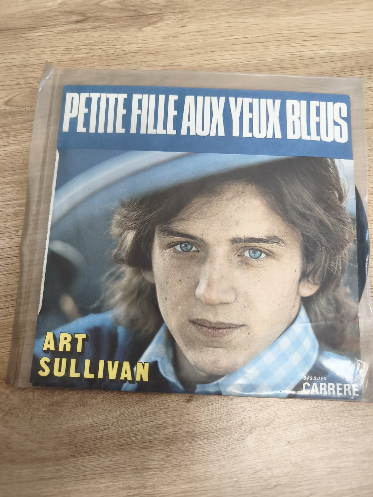 Vinyle 45T Art Sullivan Petite Fille Aux Yeux Bleus pochette photo couleur (Ref