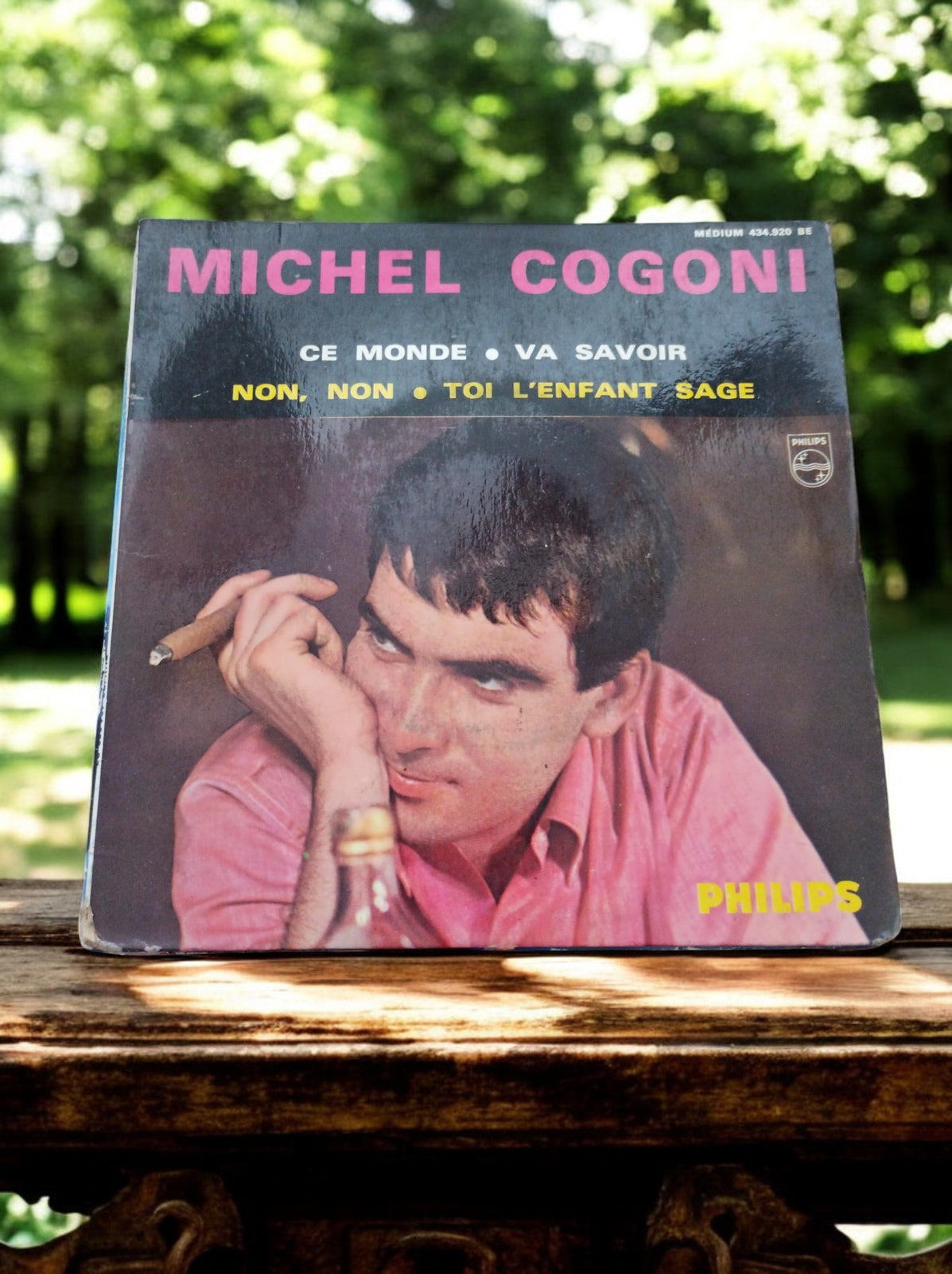 Vinyle 45 tours Michel Cogoni - Rare Trouvaille Vintage