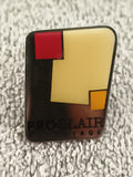 Pin's vintage PROCLAIR Nettoyage design géométrique années 90 badge rétro (Ref 1