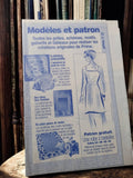 Patron couture vintage Prima robe bretelles années 90, modèle ancien rétro